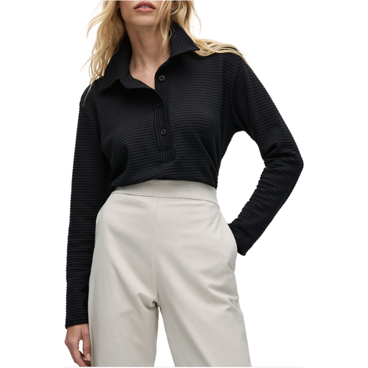 MELA PURDIE KICK COLLAR POLO