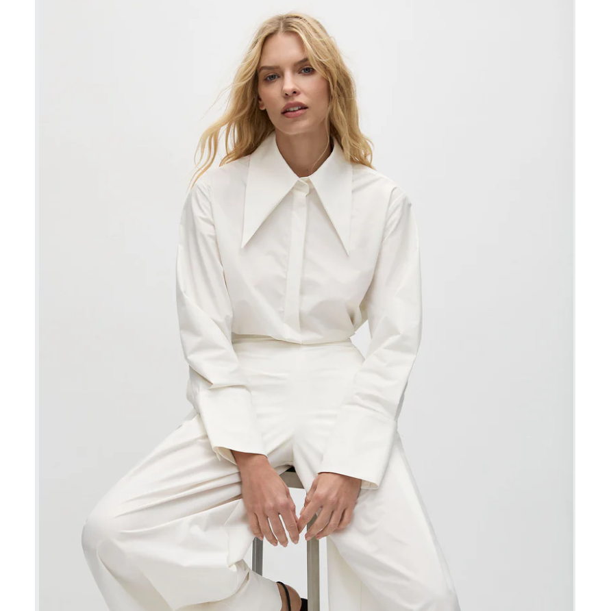 MELA PURDIE PEAK COLLAR SHIRT