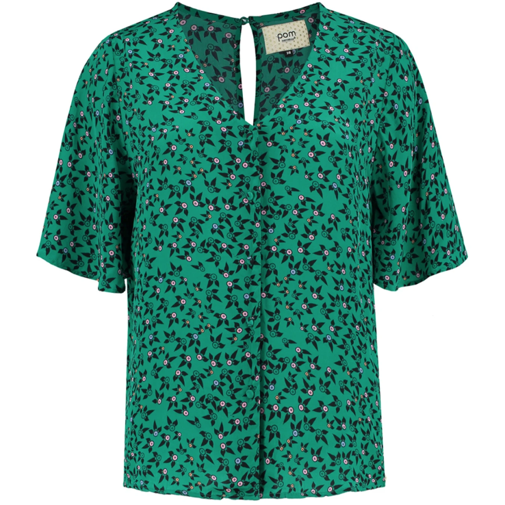 POM FOUNTAIN COINS BLOUSE