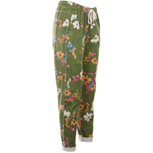 FUNKY STAFF YOU2 JAPAN FLOWER - MILITARY OLIVE